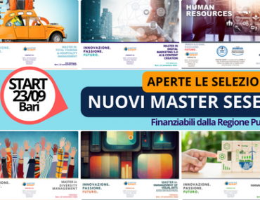 Master finanziabili dalla Regione Puglia: SESEF apre le selezioni